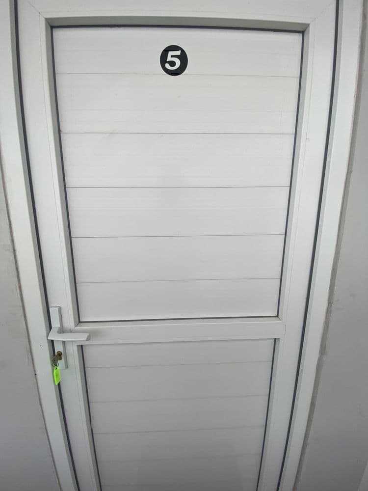 Single room entrance door
