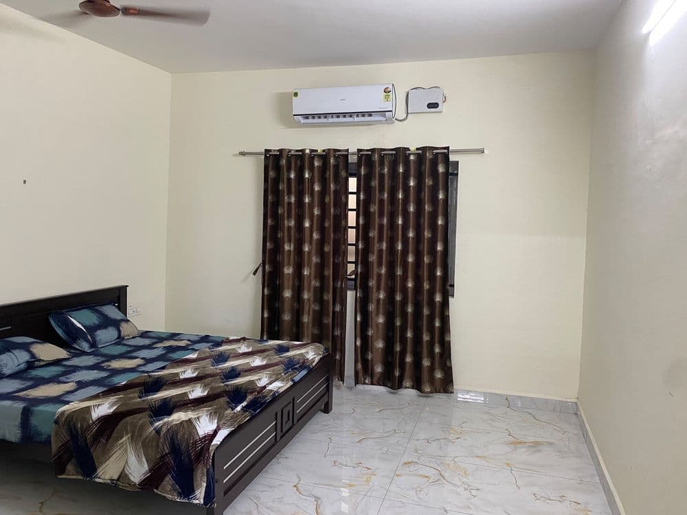 2BHK suite first bedroom
